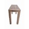 Alaterre Furniture Woodstock Acacia Wood with Metal Inset Media Console Table, Brushed Driftwood ANWO1026 - alternate 2